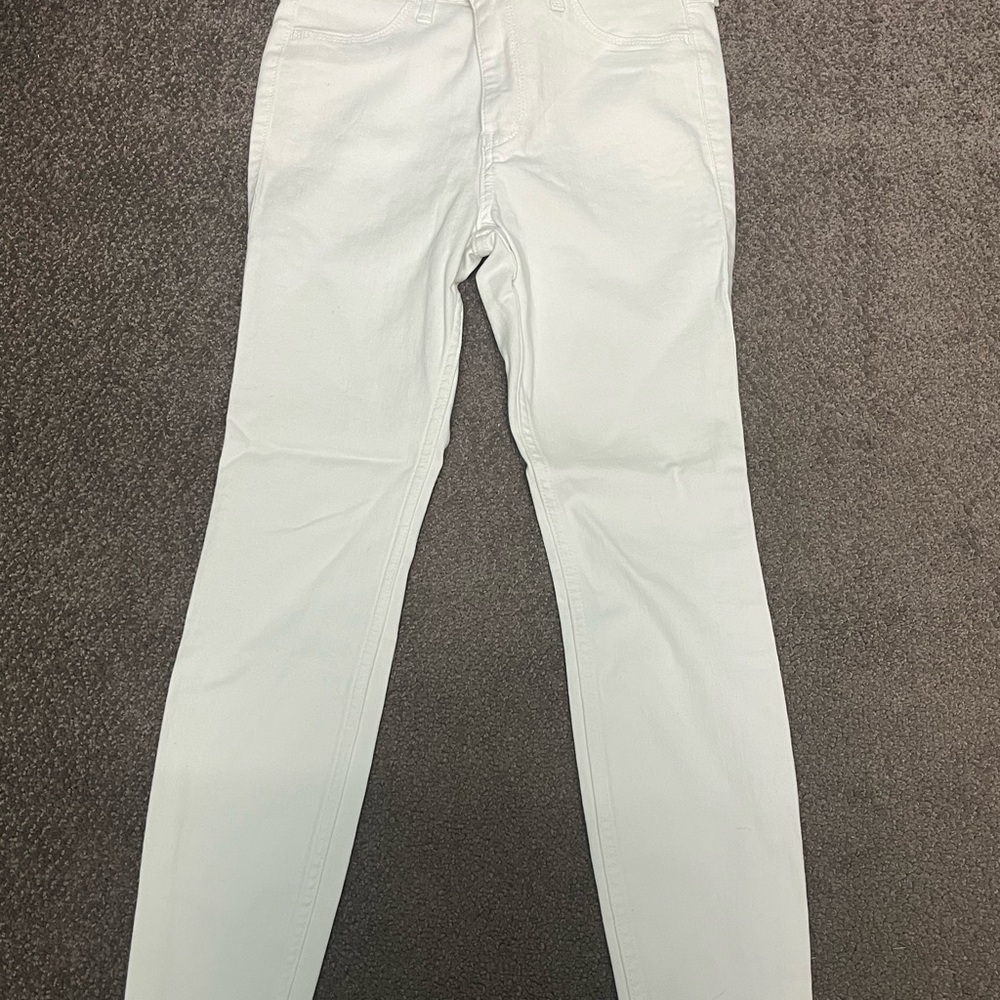 NWT Hollister High-Rise White Jean Leggings